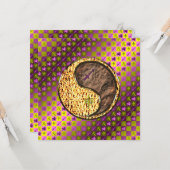 Sagittarius & Earth Monkey Kaart (Voorkant / Achterkant in situ)