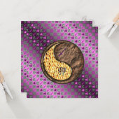 Sagittarius & Earth Rabbit Kaart (Voorkant / Achterkant in situ)