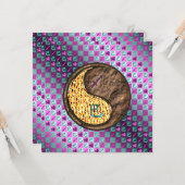 Sagittarius & Earth Snake Kaart (Voorkant / Achterkant in situ)