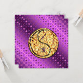 Sagittarius & Fire Boar Kaart (Voorkant / Achterkant in situ)