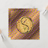 Sagittarius & Fire Monkey Kaart (Voorkant / Achterkant in situ)