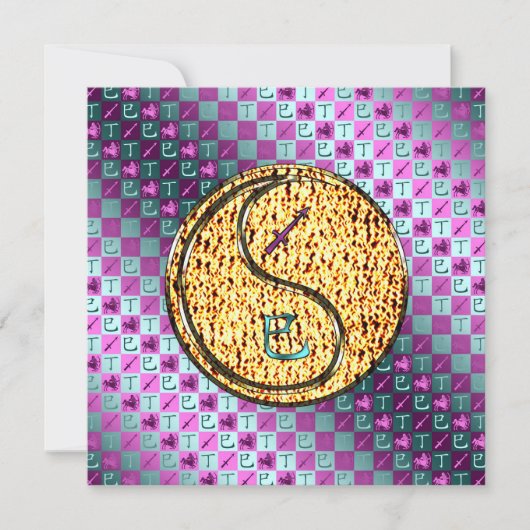 Sagittarius & Fire Snake Kaart (Voorkant)