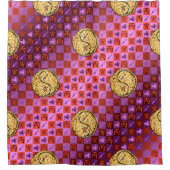 Sagittarius & Fire Tiger Douchegordijn (Voorkant)