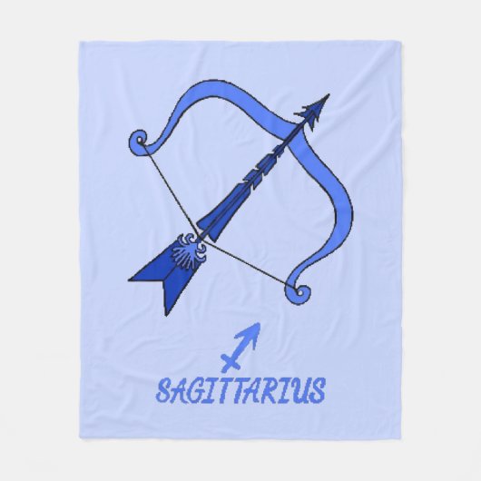 Sagittarius Fleece Blanket Deken (Voorkant)