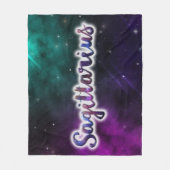 Sagittarius Fleece Blanket - Medium (Voorkant)