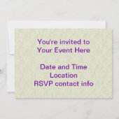 Sagittarius Flowers Kaart (Achterkant)