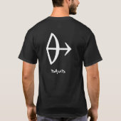 Sagittarius Gepersonaliseerd T-shirt (Achterkant)