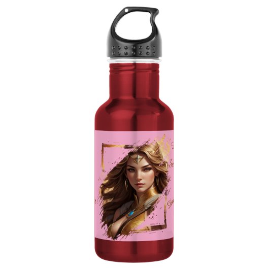 Sagittarius Gift for Her-Sign Personalized Design Waterfles (Voorkant)