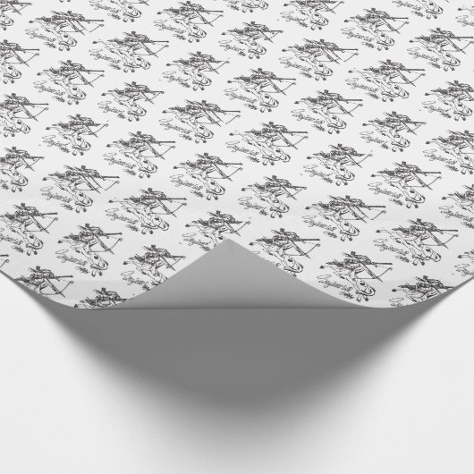 Sagittarius Gift Wrapping Paper Sag Astrology Cadeaupapier (Hoek)