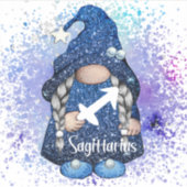 Sagittarius Gnome Sticker (Voorkant)