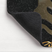Sagittarius golden sign muismat (Hoek)