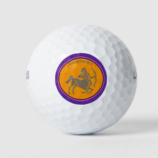 Sagittarius Golf Ball Golfballen (Voorkant)