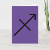 Sagittarius Greeting Card Kaart (Voorkant)