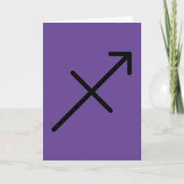 Sagittarius Greeting Card Kaart