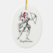 Sagittarius Holiday Ornament (Voorkant)