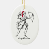 Sagittarius Holiday Ornament (Achterkant)