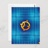 sagittarius horoscope briefkaart (Voorkant / Achterkant)