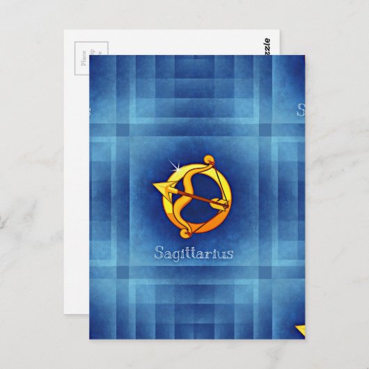 sagittarius horoscope briefkaart (Voorkant / Achterkant)