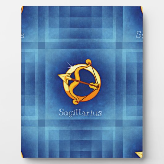 sagittarius horoscope fotoplaat (Voorkant)