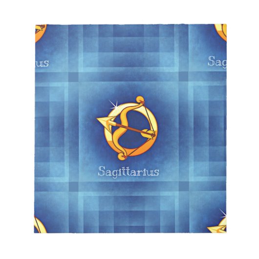 sagittarius horoscope notitieblok (Voorkant)