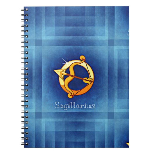 sagittarius horoscope notitieboek (Voorkant)