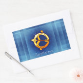 sagittarius horoscope rechthoekige sticker (Envelop)