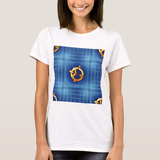 sagittarius horoscope t-shirt (Voorkant)