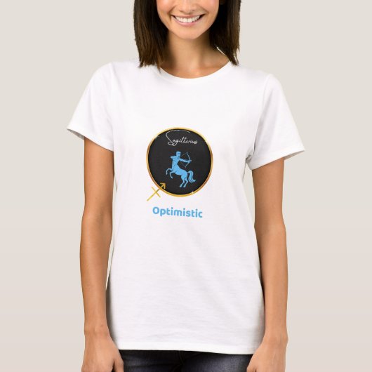 Sagittarius Horoscope T-Shirt (Voorkant)