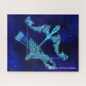 Sagittarius horoscope zodiac astrology sign, legpuzzel (Horizontaal)