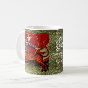 Sagittarius Horoscope Zodiac Medieval Art Koffiemok