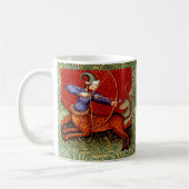 Sagittarius Horoscope Zodiac Medieval Art Koffiemok (Links)