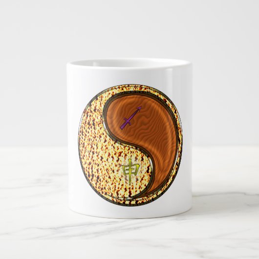 Sagittarius & Houten Aap Speciale Mok (Voorkant)