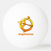 Sagittarius-illustratie Pingpongbal (Achterkant)