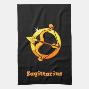 Sagittarius-illustratie Theedoek