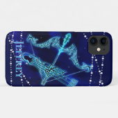 Sagittarius in Dark Blue II Case-Mate iPhone Case (Achterkant (horizontaal))