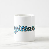 Sagittarius in Turquoise Gemstone Koffiemok (Center)