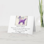 Sagittarius Kaart (Achterkant)