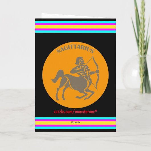 Sagittarius Kaart (Achterkant)