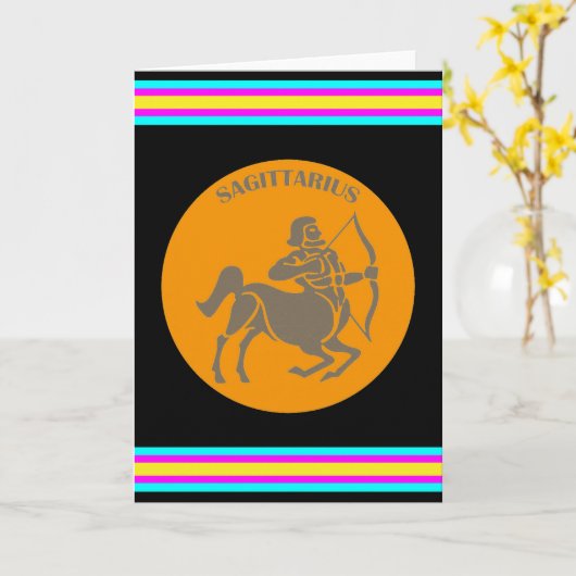 Sagittarius Kaart (Gele Bloem)