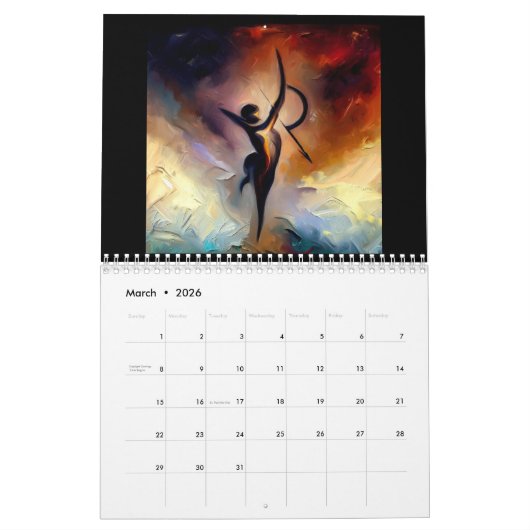 Sagittarius Kalender (Mar 2026)