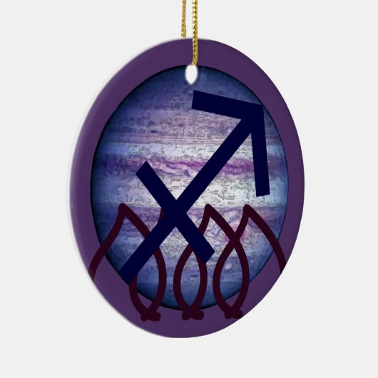 Sagittarius Keramisch Ornament (Rechts)