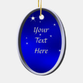 Sagittarius kerstversiering keramisch ornament (Achterkant)