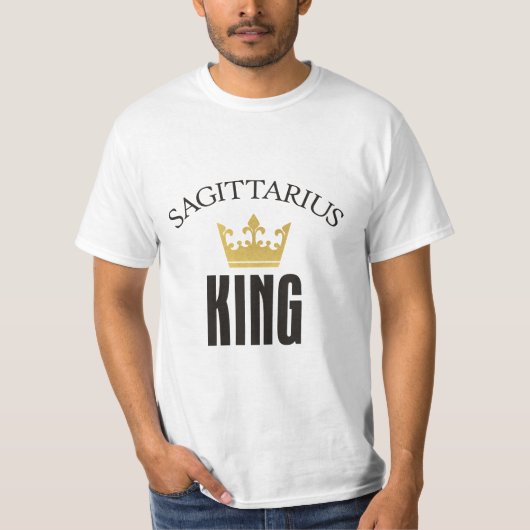 Sagittarius King T-shirt (Voorkant)