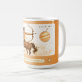 Sagittarius Klaproos Art Nouveau Mok (Voorkant rechts)