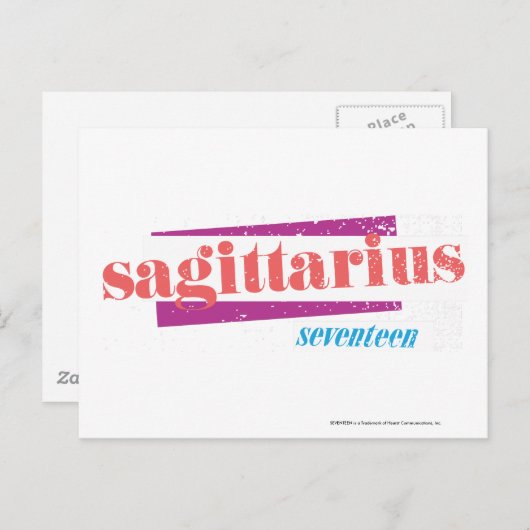 Sagittarius LtRoze Briefkaart (Voorkant / Achterkant)