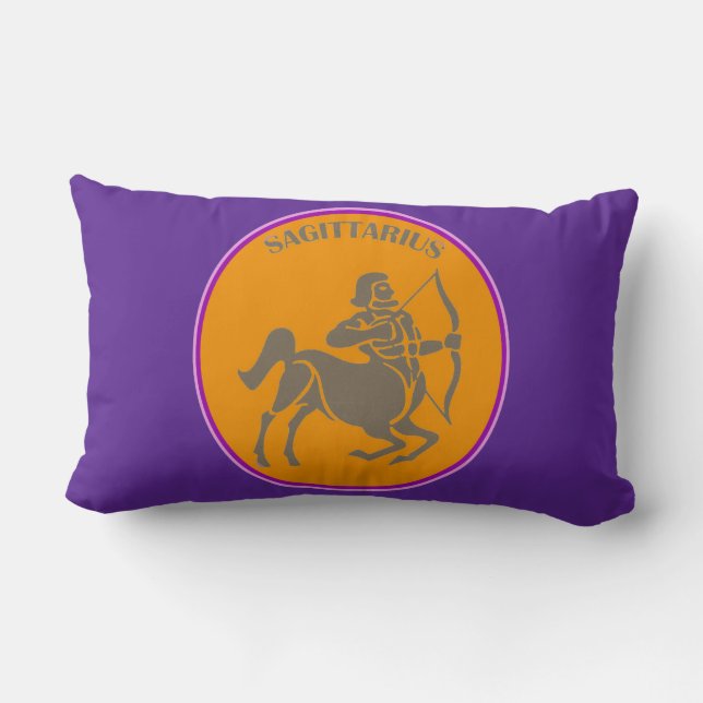 Sagittarius Lumbar Pillow Kussen (Achterkant)
