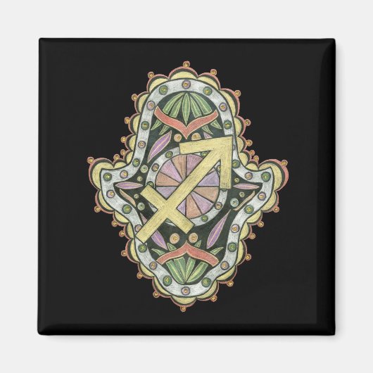 Sagittarius Magnet (Voorkant)