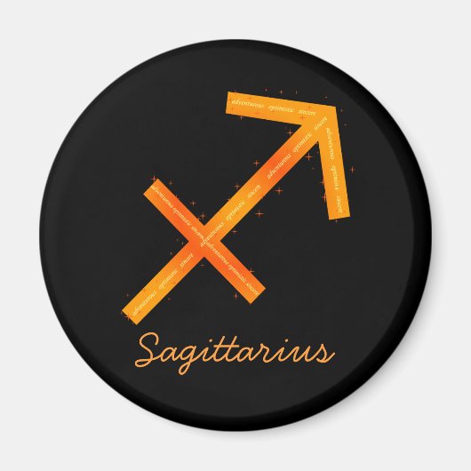 Sagittarius Magnet (Voorkant)