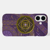 Sagittarius Mandala Hoesje-Mate Phone Case (Achterkant (horizontaal))