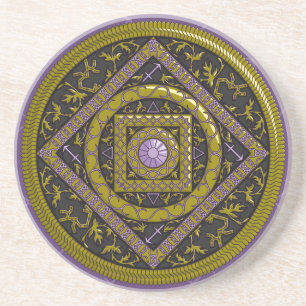 Sagittarius Mandala Onderzetter